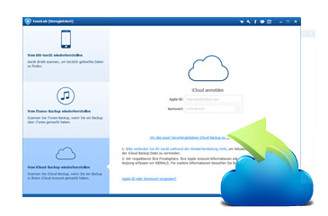 daten vom icloud backup wiederherstellen