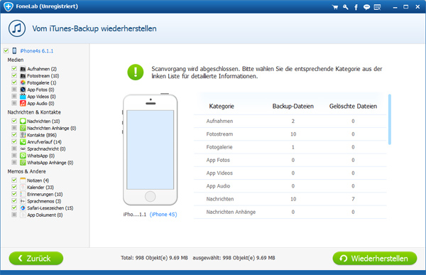 iphone daten vom itunes backup wiederherstellen