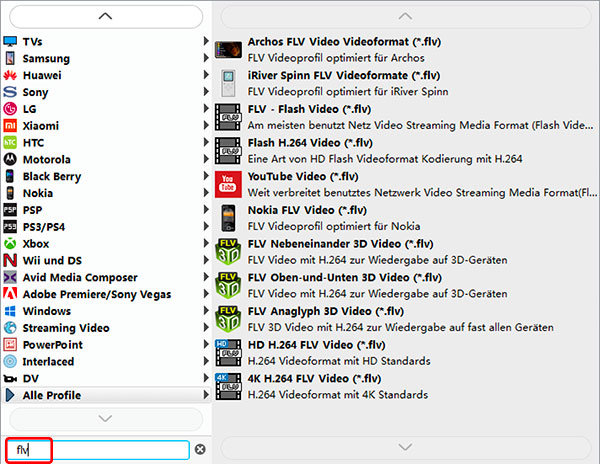 mts flv converter, mts in flv umwandeln