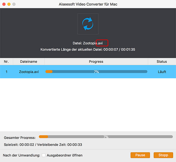 ts dateien in avi umwandeln vorgang mac