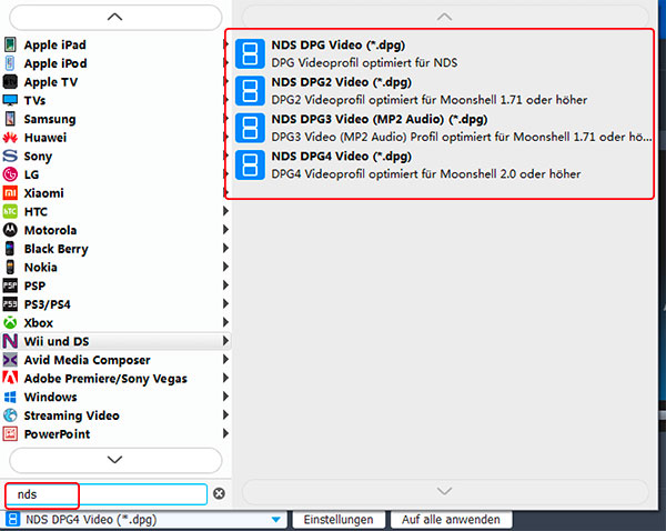 video in dpg umwandeln, video to dpg converter