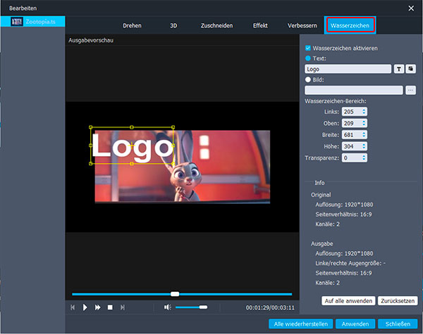 ts zu mp4 converter